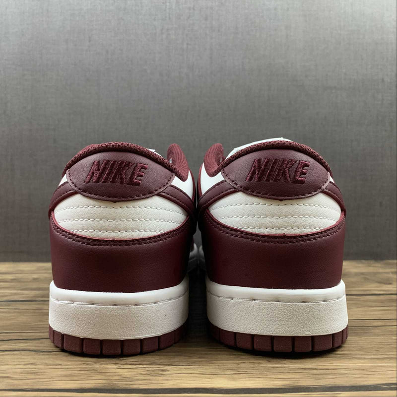 Nike Dunk Low - White / Wine Red