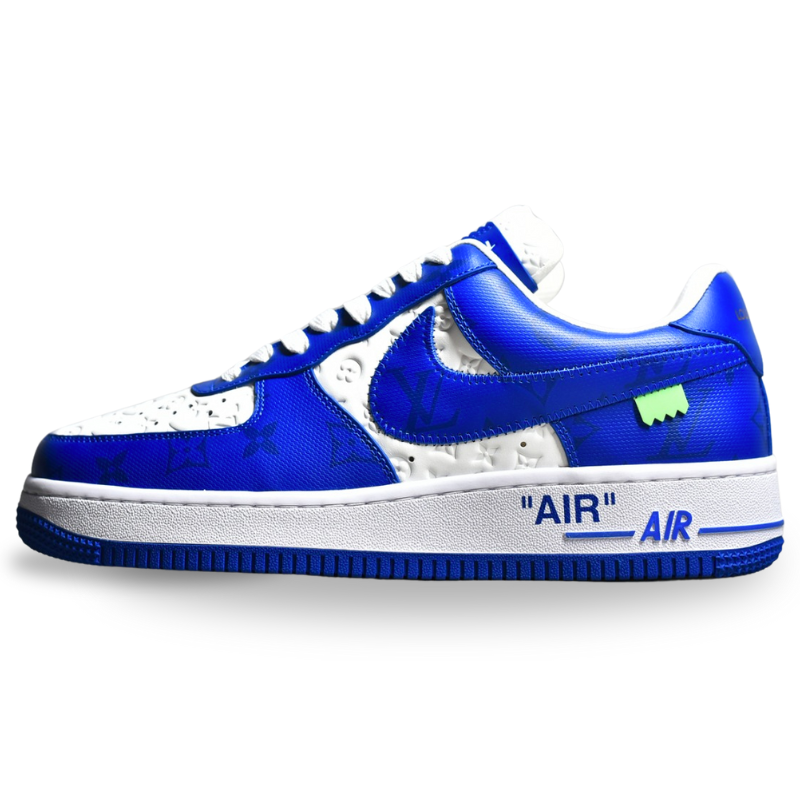 Nike Air Force 1 - Louis Vuitton - White / Blue