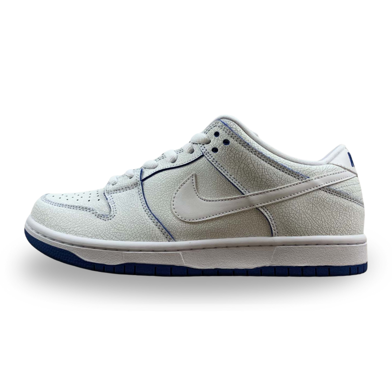 Nike Dunk Low - SB PRO PRM - White / White - Game Royal