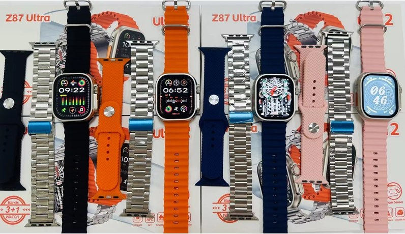 Smartwatch - Z87 Ultra - 3 em 1 - 49mm