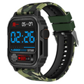 Smartwatch - JS Pro Max + Pulseira Camuflada - 43.5mm