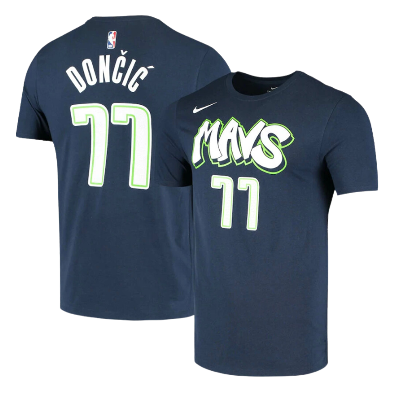 Camiseta Masculina - Dallas Mavericks - 77 Dončić