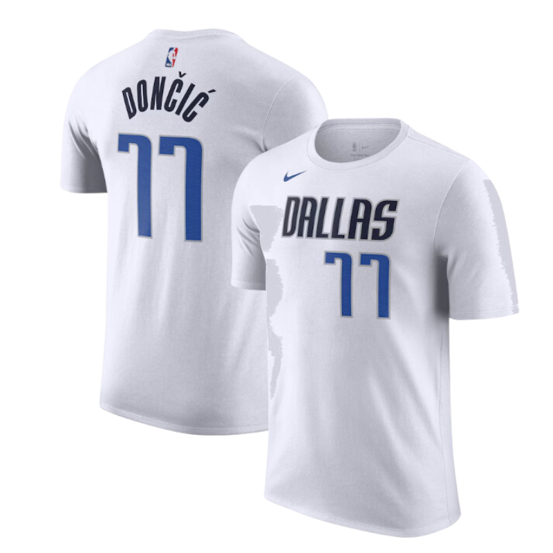 Camiseta Masculina - Dallas Mavericks - 77 Dončić