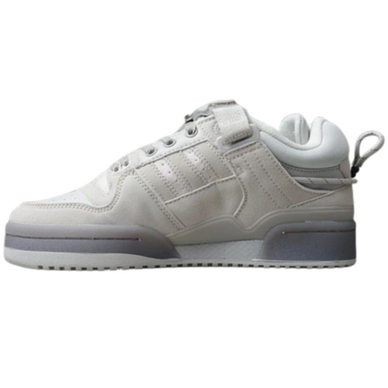 Tênis Adidas Forum x Bad Bunny 84 Buckle Low Grey