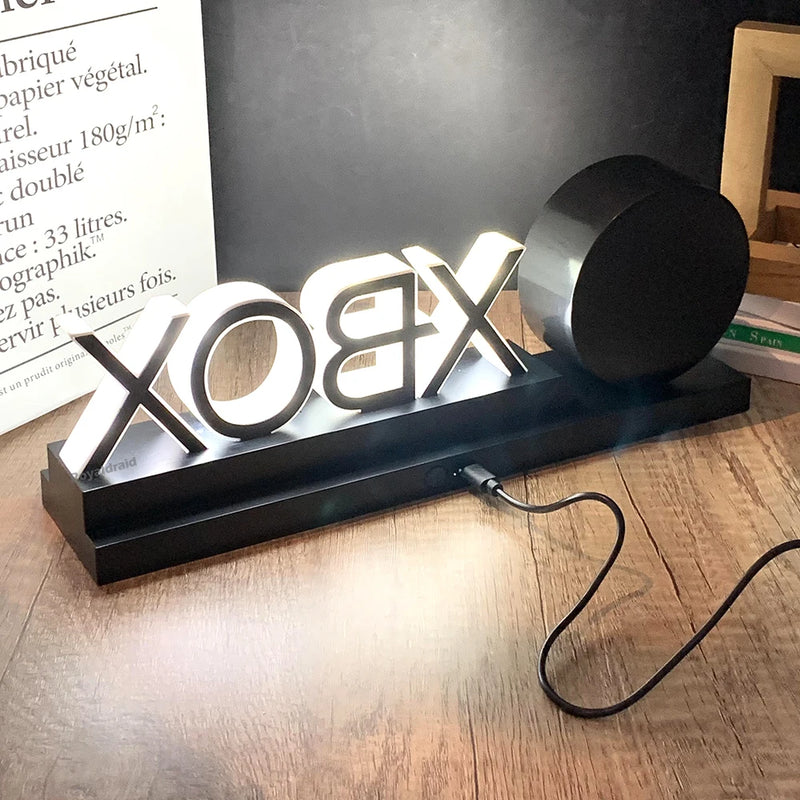 Luminária Gamer - Xbox - Led