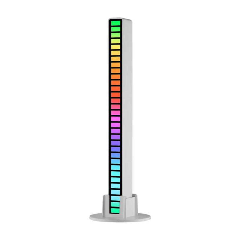 Barras De Led Sensor Rítmica Rgb Torre Musica Controle Som