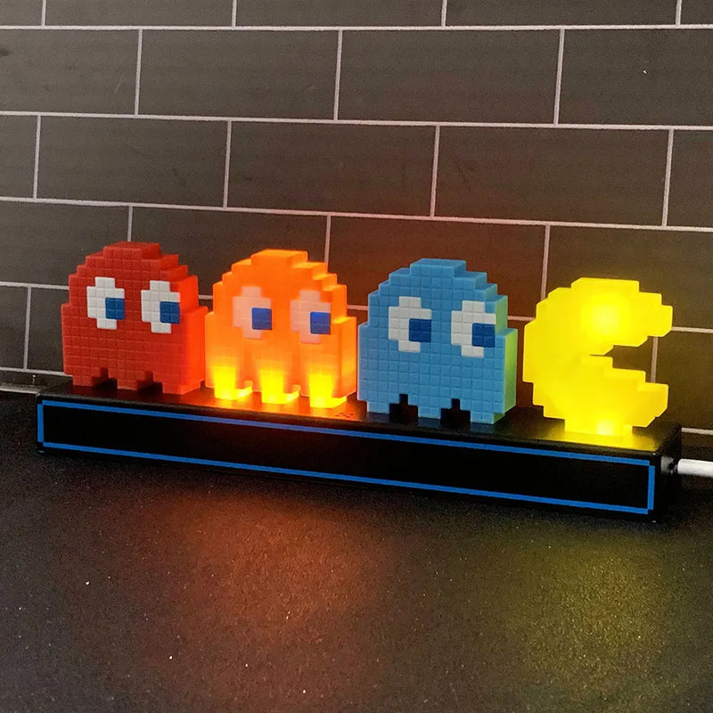 Luminária Gamer - Pac-Man - Led