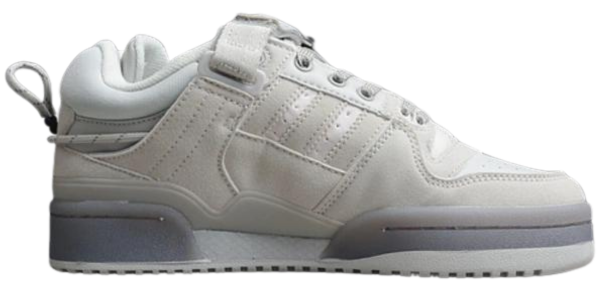 Tênis Adidas Forum x Bad Bunny 84 Buckle Low Grey