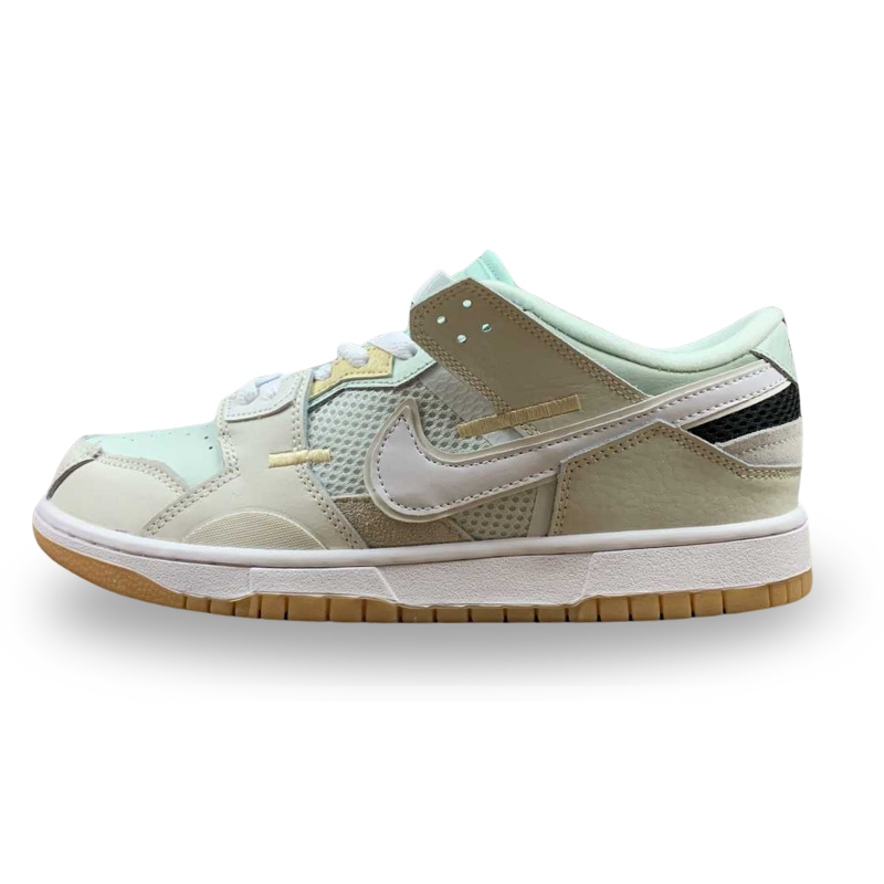 Nike Dunk Low - Scrap - Sail / White - Sea Glass - Seafoam