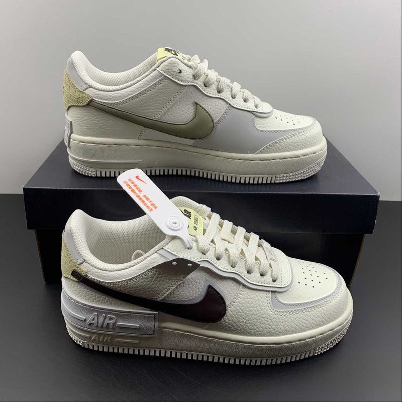 Nike Air Force 1 - Shadow - Sail / Eapth - Photon Dust - Phantom