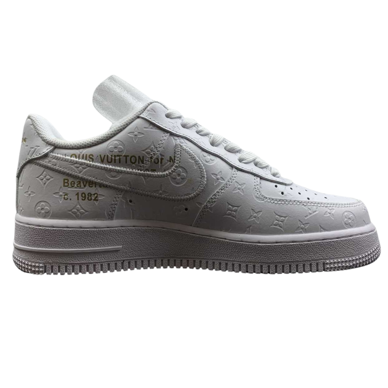 Nike Air Force 1 - Louis Vuitton - White / Gold