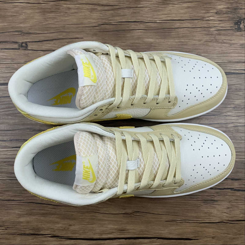 Nike Dunk Low - Lemon Drop / Opti Yellow - Sail