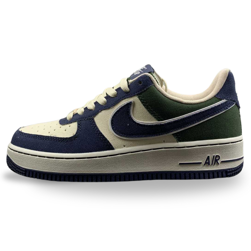 Nike Air Force 1 - '07 - DK. Blue / Beige White