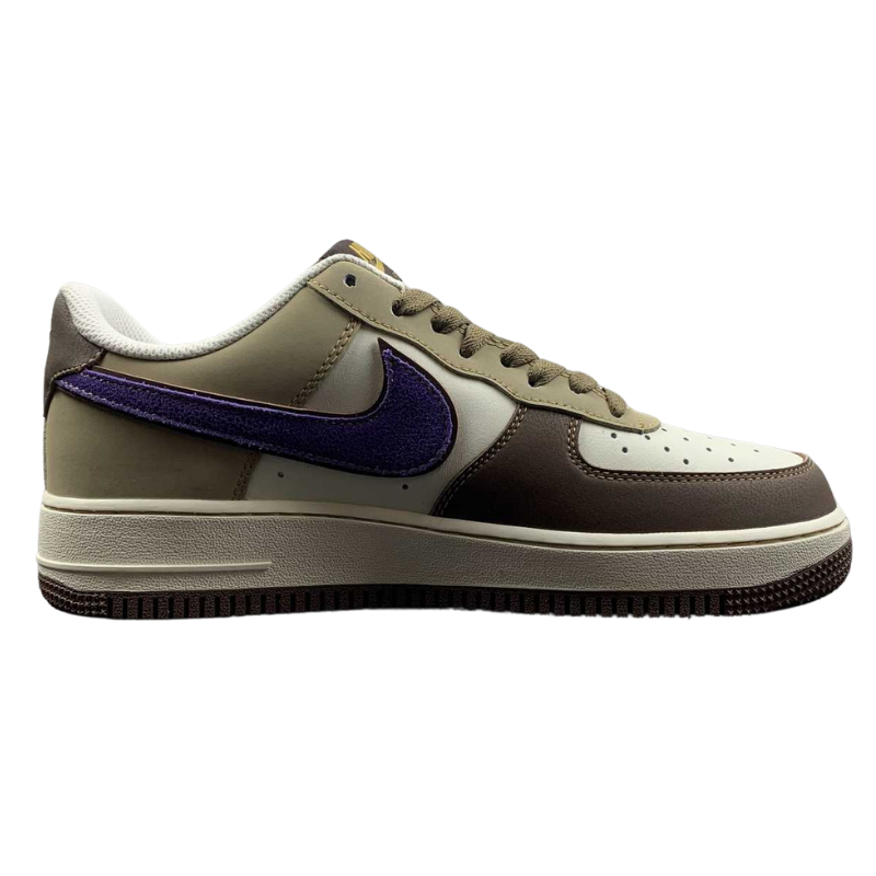 Nike Air Force 1 - '07 - Grey / White / Brown