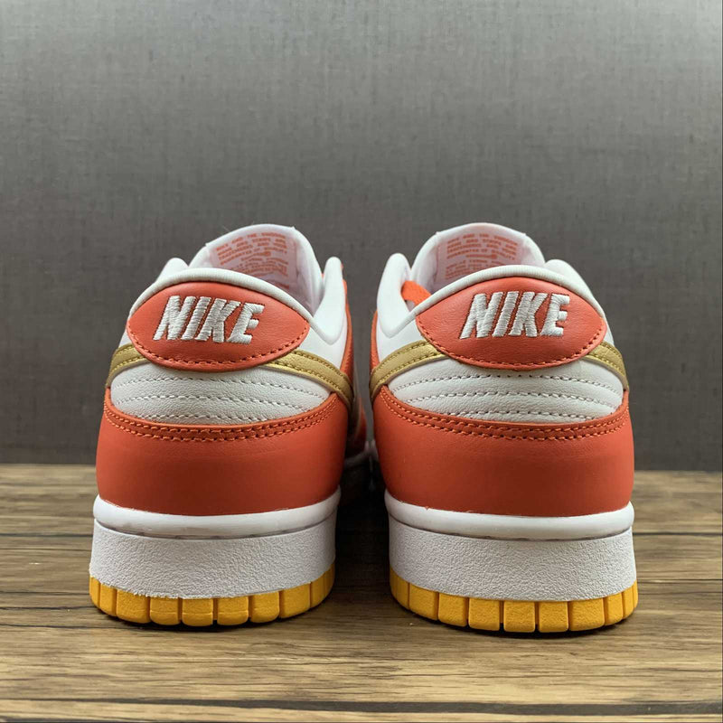 Nike Dunk Low - Orange / White / Yellow / Gold