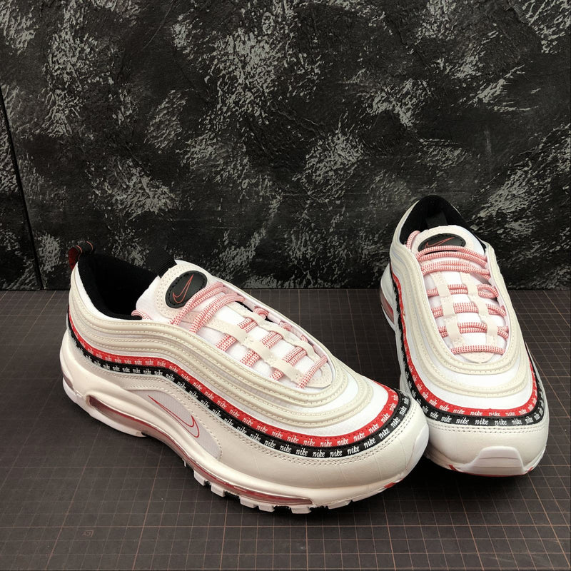 Nike Air Max 97 - White / Habanero Red - White - Black