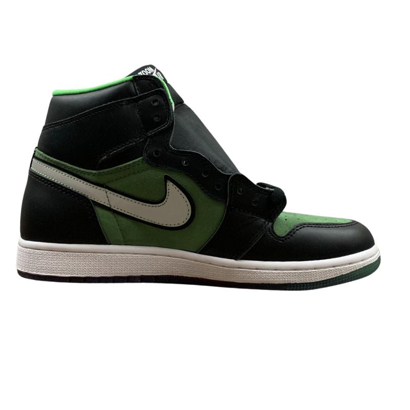 Nike Air Jordan 1 - HI Zoom AIR - Green Black / Black Sail