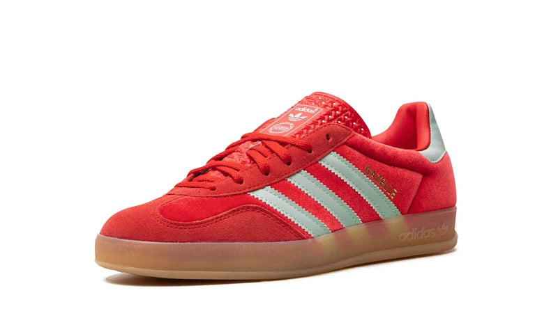 Tênis Adidas Gazelle Indoor "Velvet Pack Better Scarlet"  Vermelho