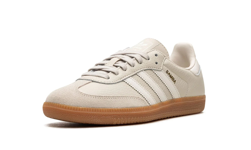 Tênis Adidas Samba OG Feminino "Aluminium" Bege