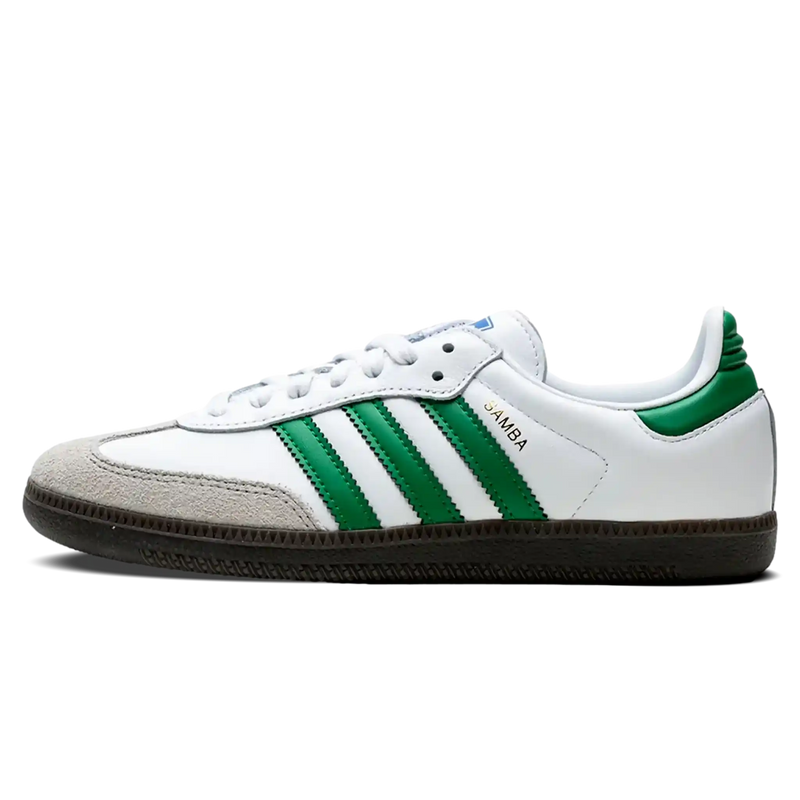 Tênis Adidas Samba OG Feminino "Green" Branco / Verde