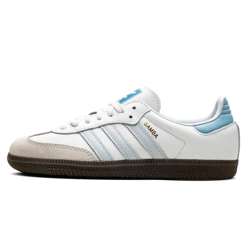 Tênis Adidas Samba OG Feminino "Halo Blue" Azul