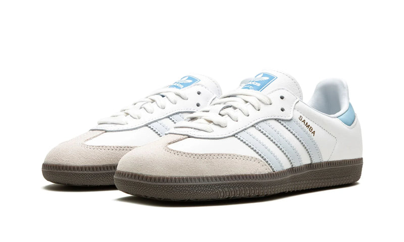 Tênis Adidas Samba OG Feminino "Halo Blue" Azul