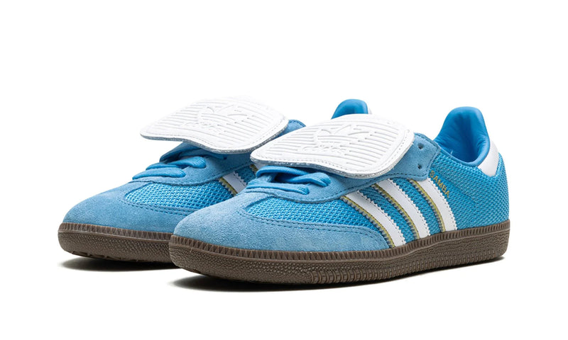 Tênis Adidas Samba OG Feminino "Blue Burst" Azul