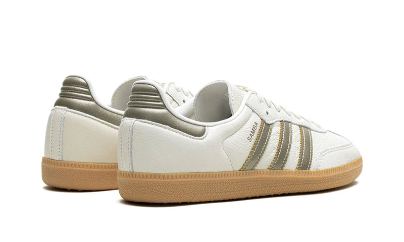 Tênis Adidas Samba OG Feminino "Cyber Mettalic" Branco