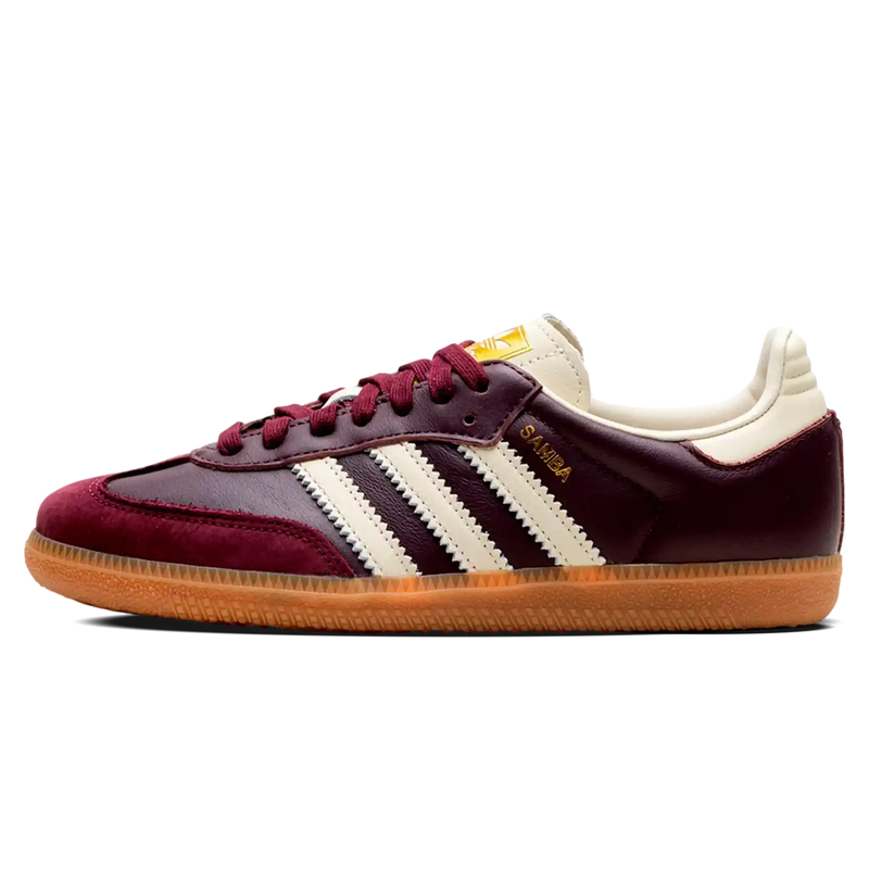 Tênis Adidas Samba OG Feminino "Maroon" Roxo