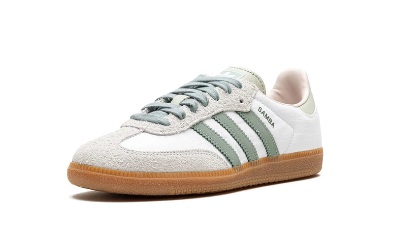 Tênis Adidas Samba OG Feminino "Silver Green" Verde