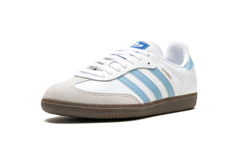 Tênis Adidas Samba OG Feminino "White Sky Blue"