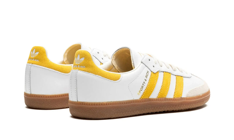 Tênis Adidas Samba OG x Sporty & Rich "Bold Gold" Amarelo