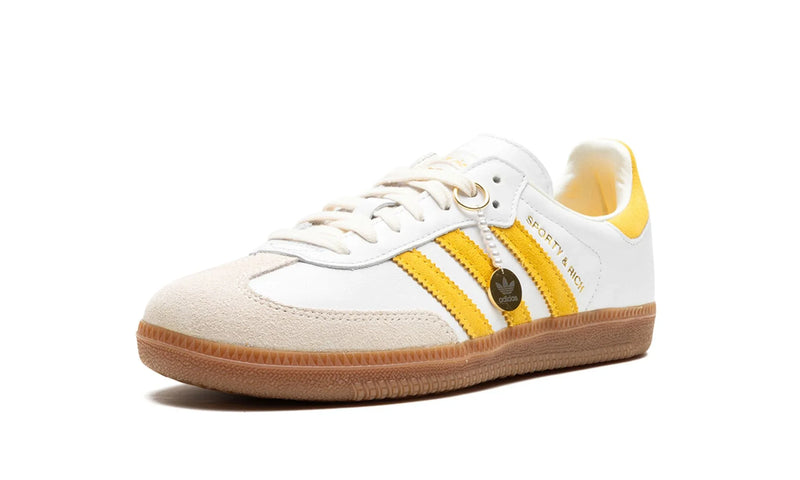 Tênis Adidas Samba OG x Sporty & Rich "Bold Gold" Amarelo