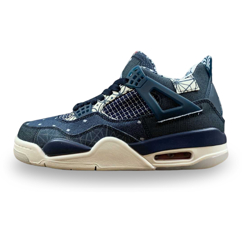 Nike Air Jordan 4 Retro SE - Deep Ocean / Fire Red - Sail