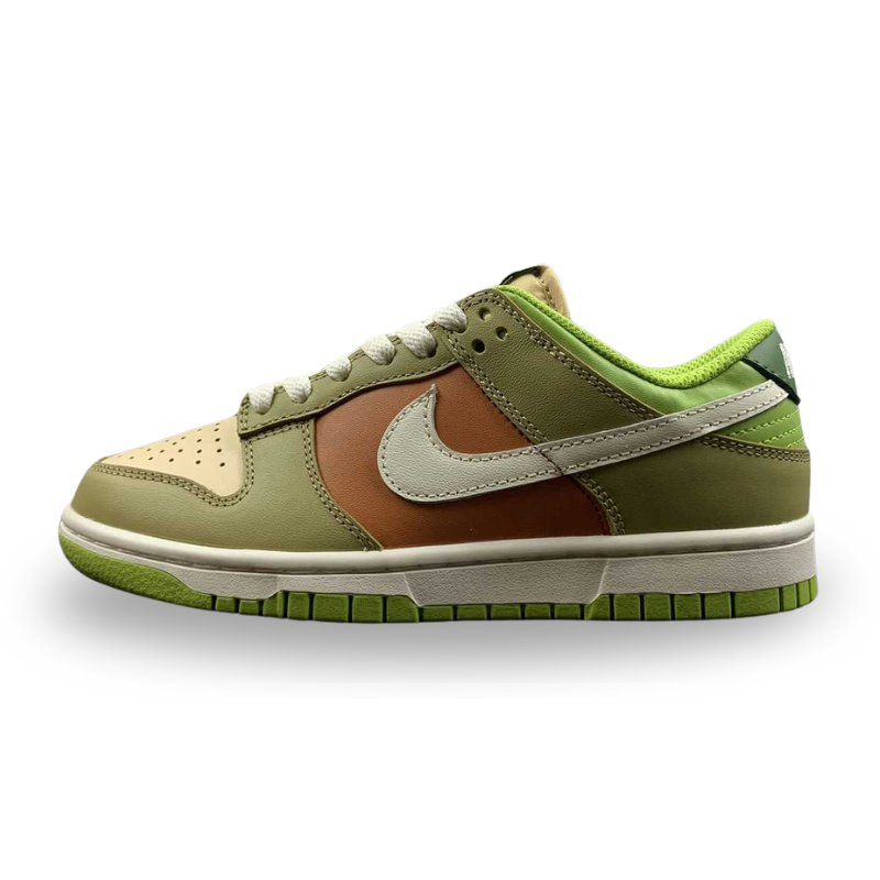 Nike Dunk Low - Barley / Sail - Sail - Vivid Green