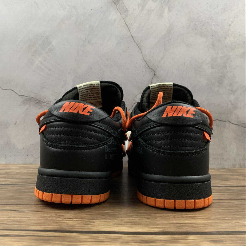 Nike Dunk Low - X OW X FL - Black / Total Orange