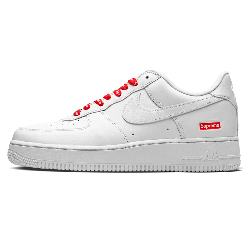 Tênis Air Force 1 x Supreme "White" Branco