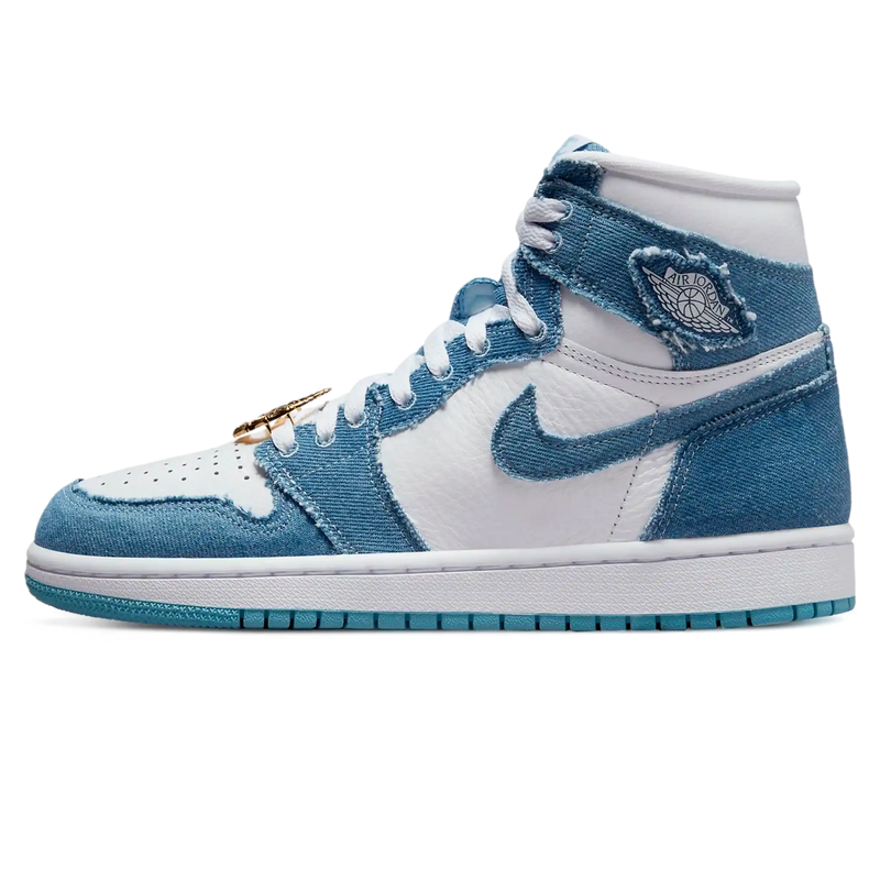 Tênis Air Jordan 1 High Feminino "Denim" Azul