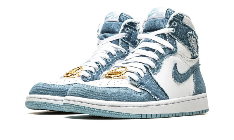 Tênis Air Jordan 1 High Feminino "Denim" Azul