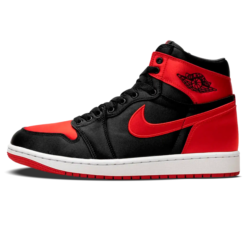 Tênis Air Jordan 1 High "Satin Bred" Vermelho