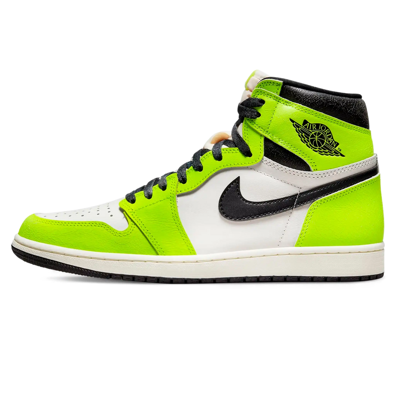 Tênis Air Jordan 1 High "Visionaire Volt" Verde