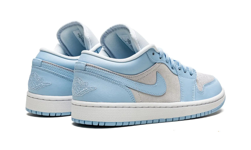 Tênis Air jordan 1 Low Feminino "Aluminium" Azul / Cinza