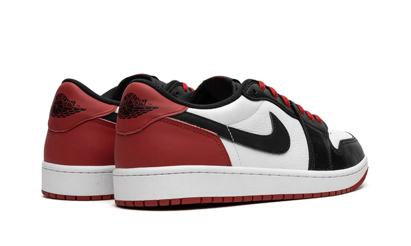 Tênis Air jordan 1 Low  "Black Toe" Vermelho / Preto