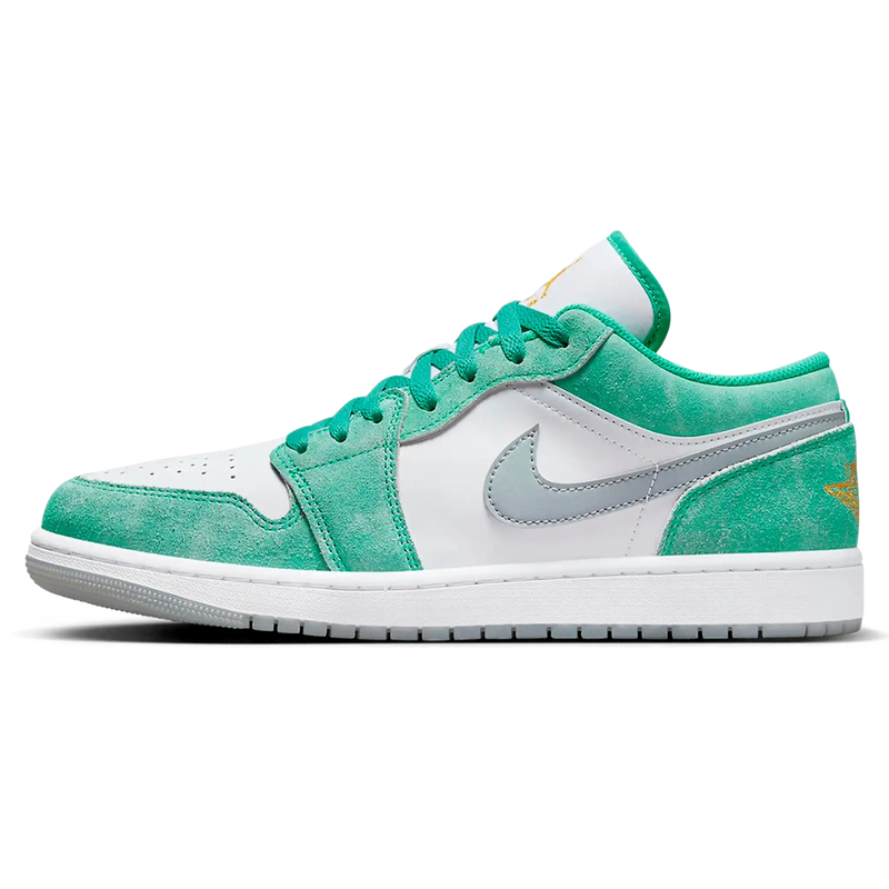 Tênis Air jordan 1 Low Masculino "Emerald Grey" Verde