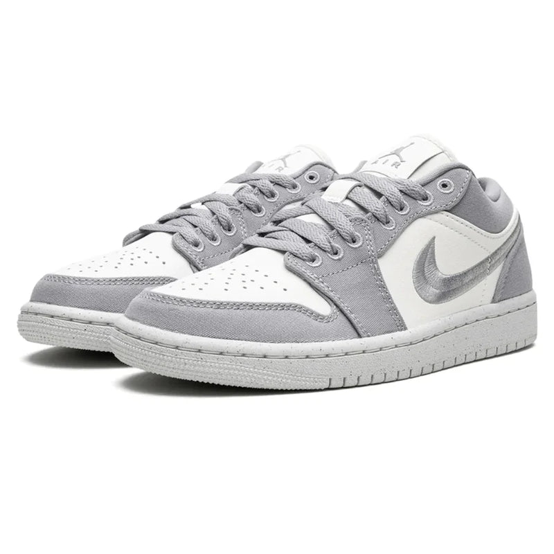 Tênis Air Jordan 1 Low "Light Steel Grey" Cinza