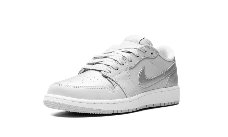 Tênis Air Jordan 1 Low Masculino "Metallic Silver" Prata