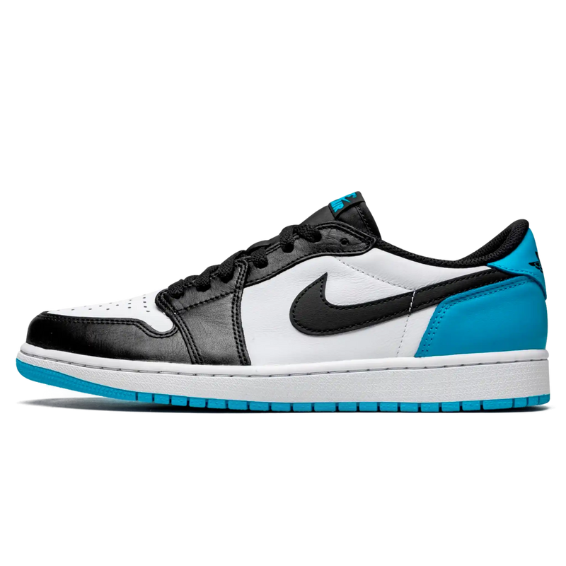 Tênis Air jordan 1 Low "UNC" Azul / Preto