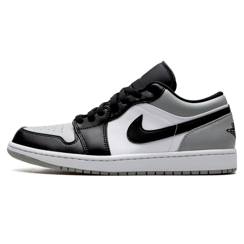 Tênis Air jordan 1 Low Masculino "Shadow Toe" Cinza / Preto