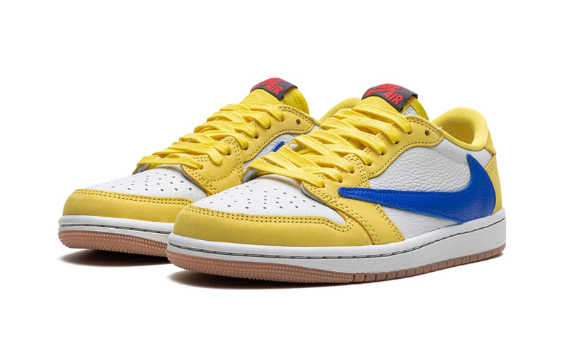 Tênis Air Jordan 1 Low x Travis Scott "Canary" Amarelo