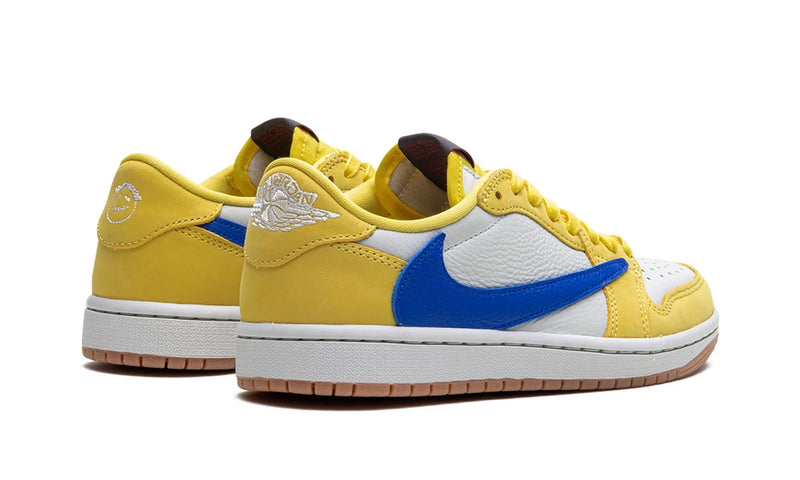 Tênis Air Jordan 1 Low x Travis Scott "Canary" Amarelo